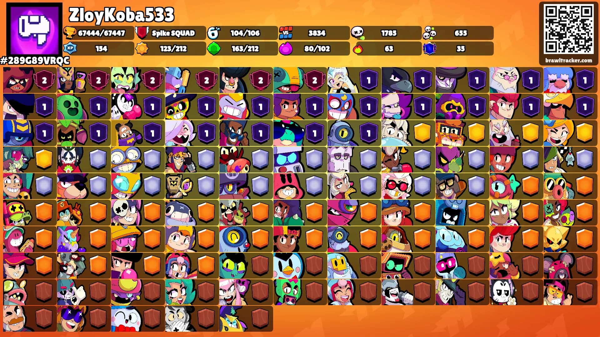 ZloyKoba533's Ranks