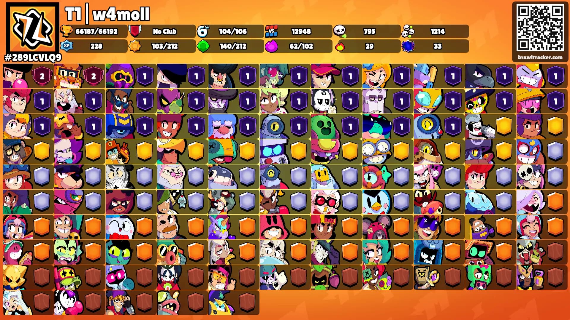 T1|w4moll's Ranks