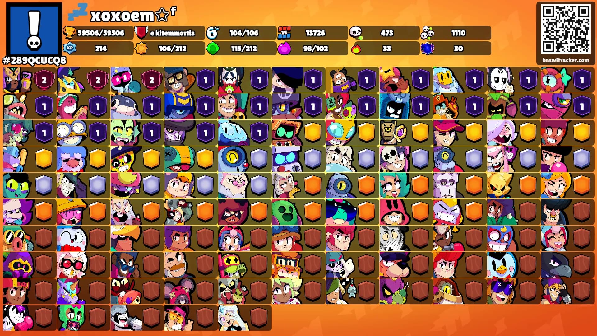 💤 xoxoem✩ᶠ's Ranks