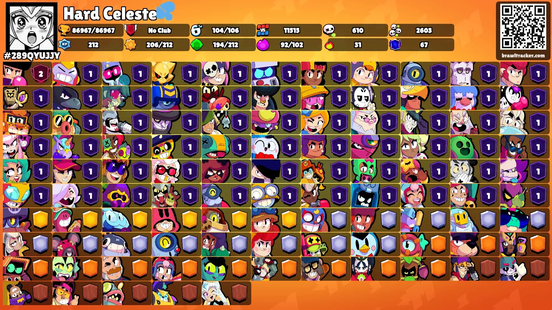 Hard Celeste💦's Ranks