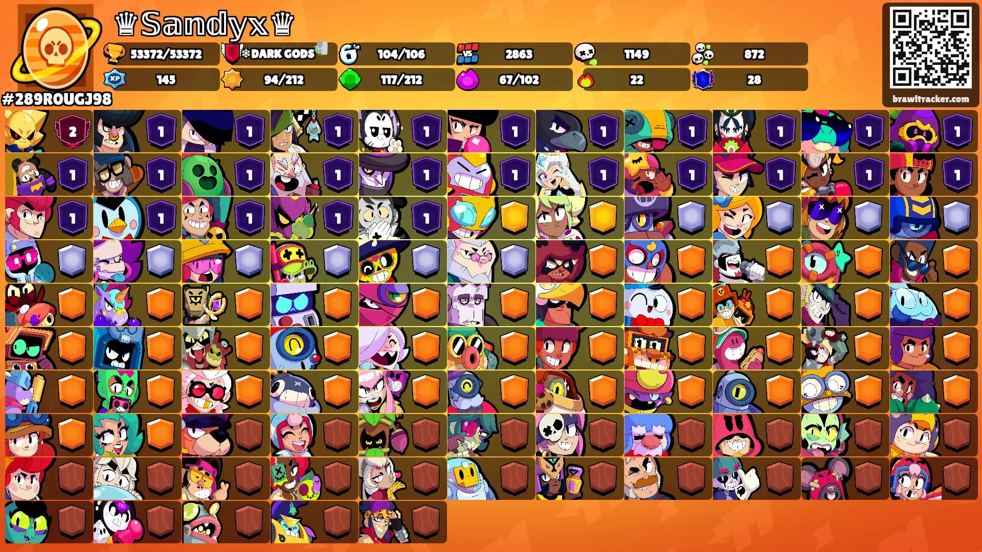 ♛𝕊𝕒𝕟𝕕𝕪𝕩♛'s Ranks