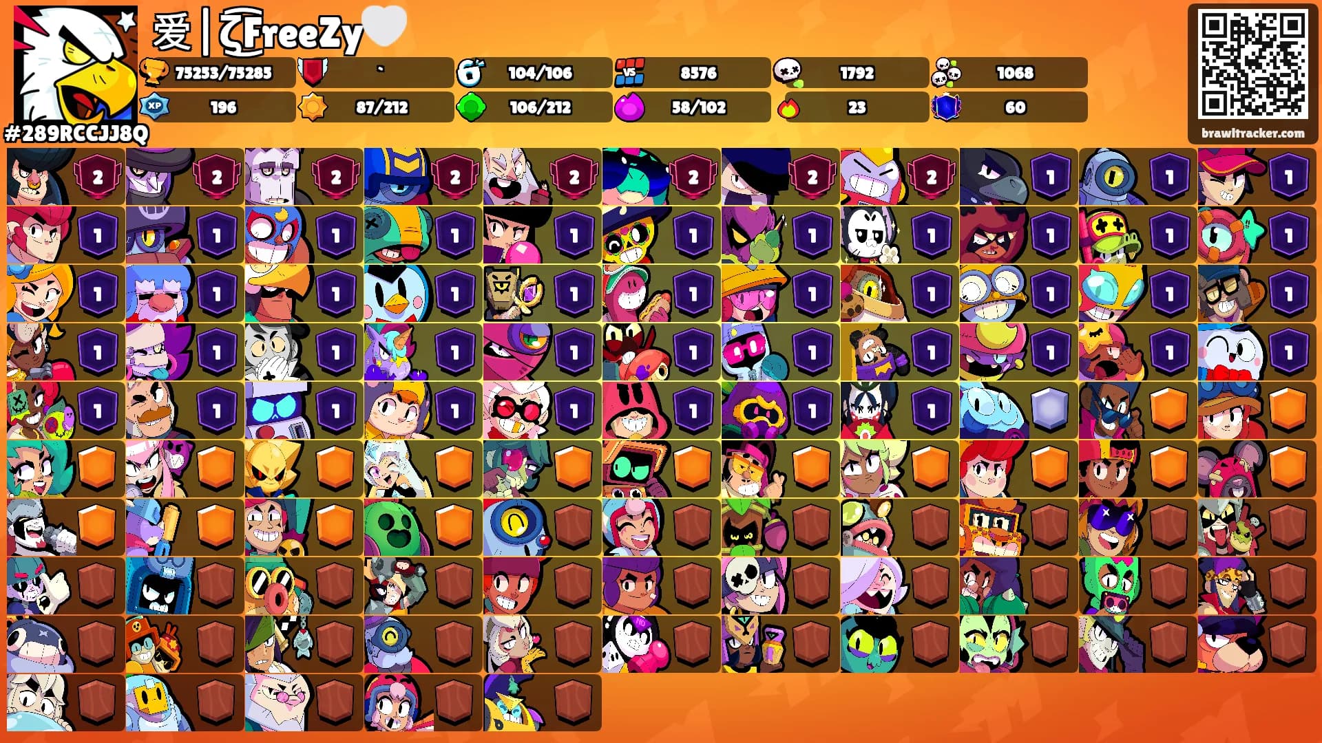 爱|ζ͜͡FreeZy🤍's Ranks