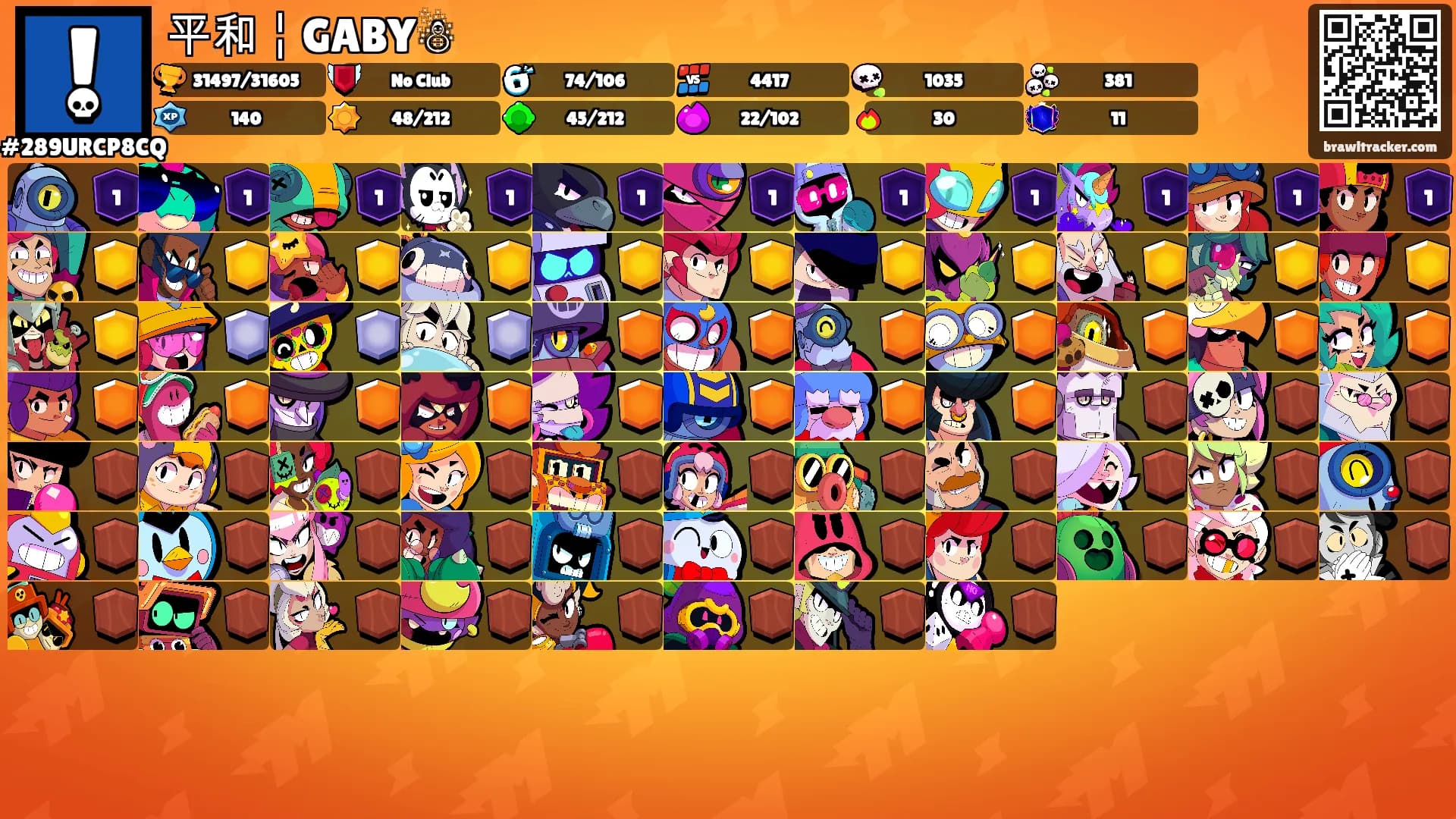平和 ╎ GABY☃'s Ranks
