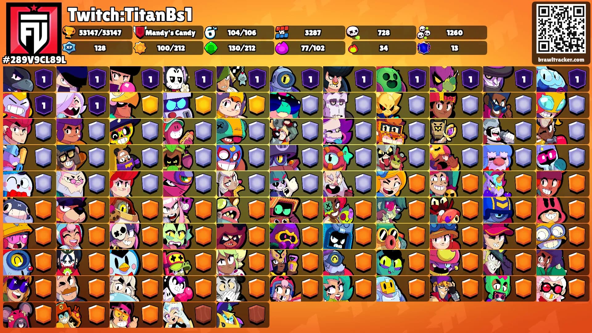 Twitch:TitanBs1's Ranks