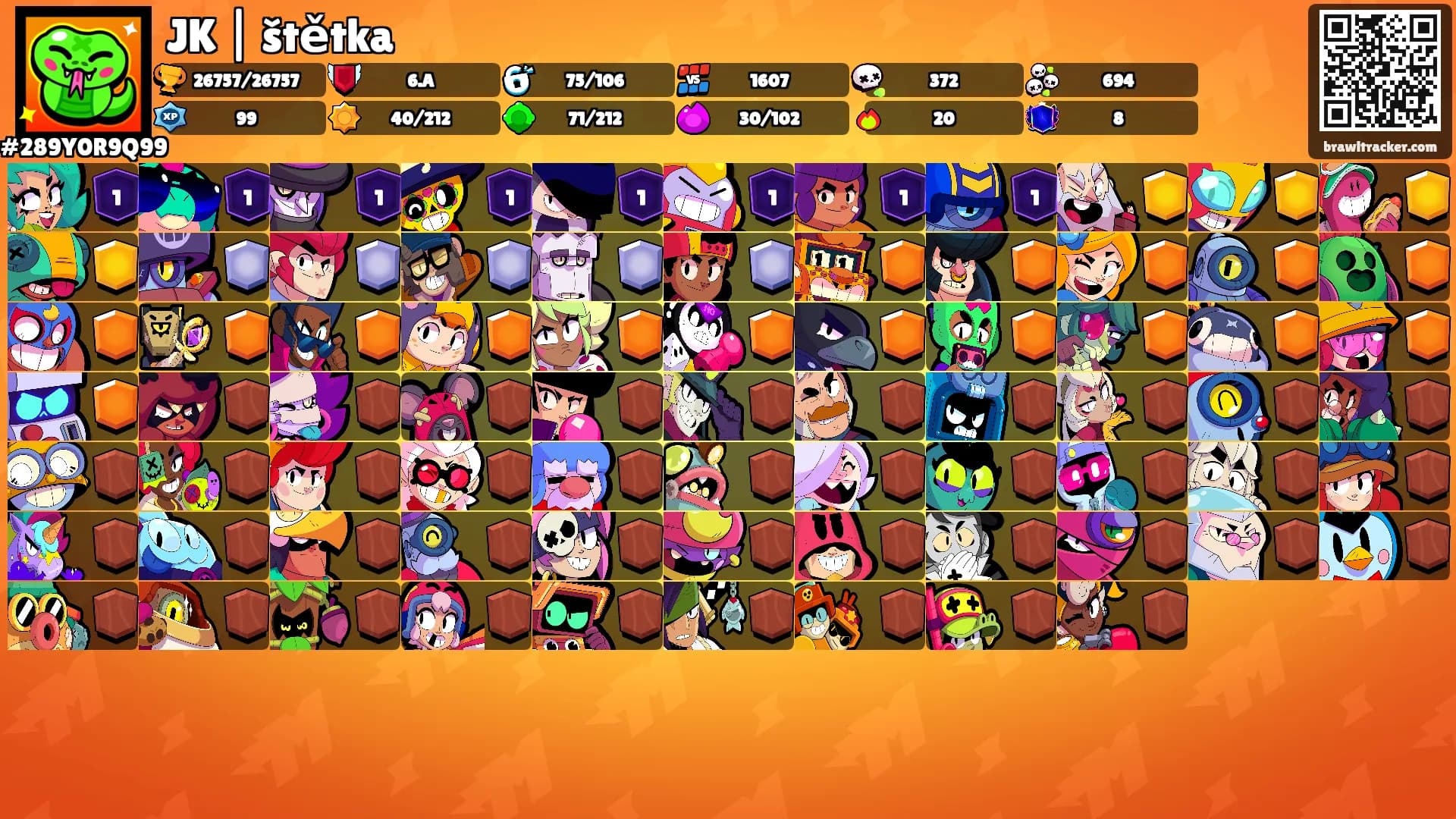 JK | štětka's Ranks
