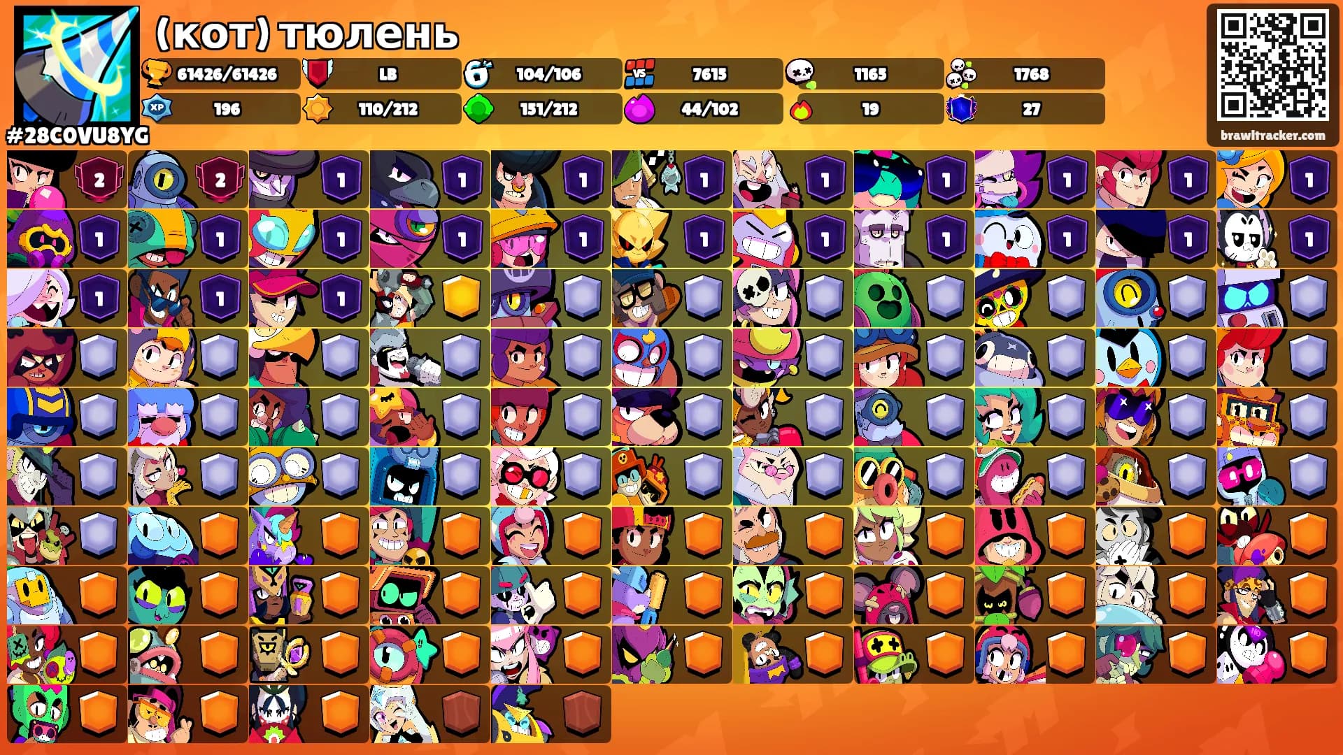 (кот) тюлень's Ranks
