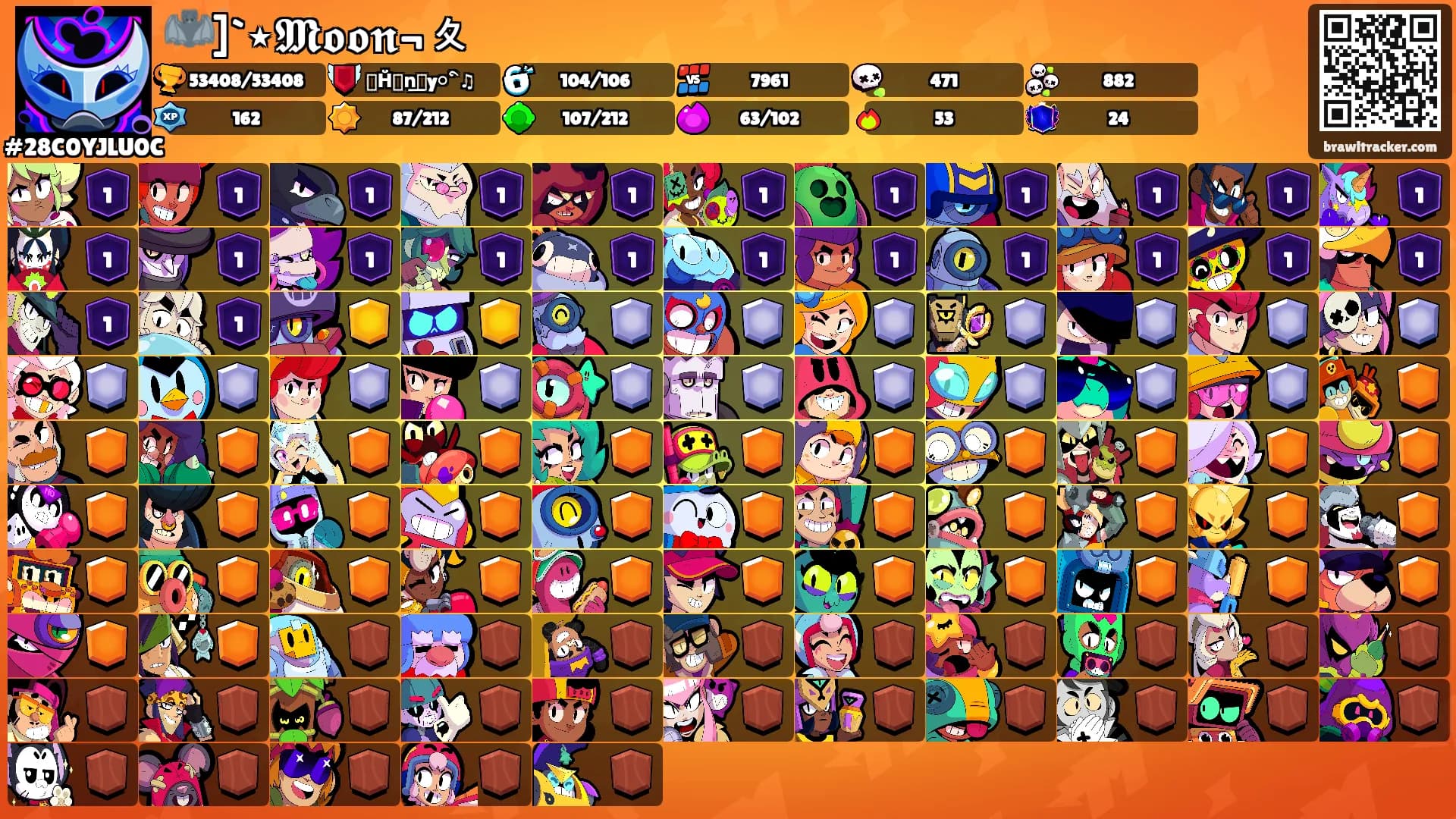 🦇]`⋆𝕸𝖔𝖔𝖓¬〩's Ranks