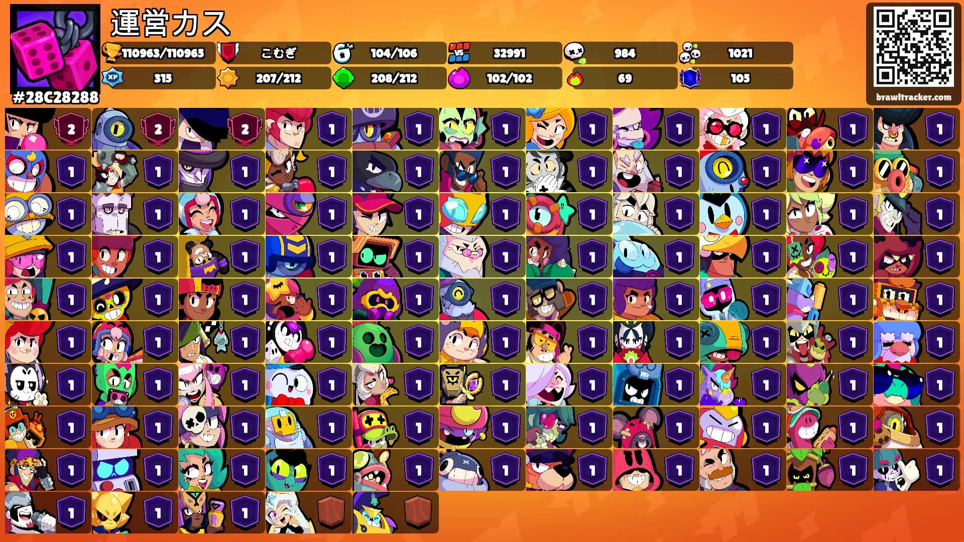運営カス's Ranks