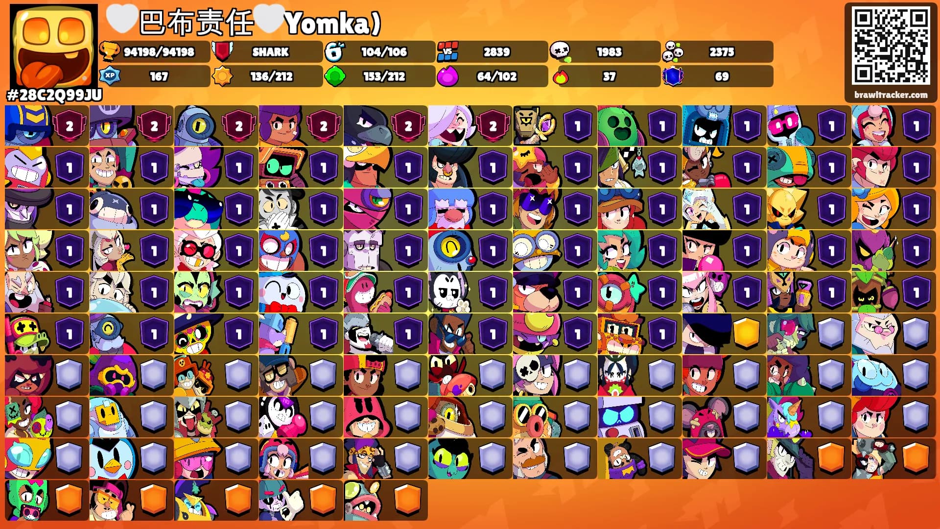 🤍巴布责任🤍Yomka)'s Ranks