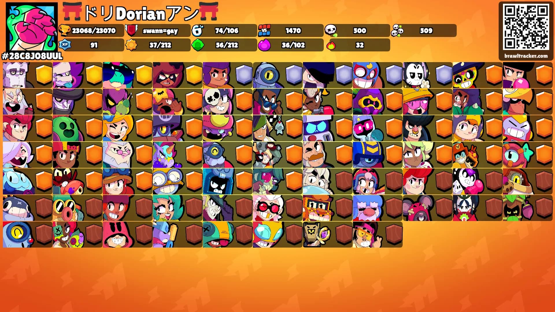 ⛩️ドリDorianアン⛩️'s Ranks