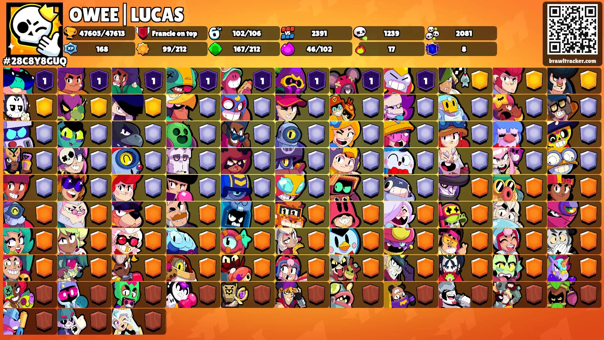 OWEE|LUCAS's Ranks