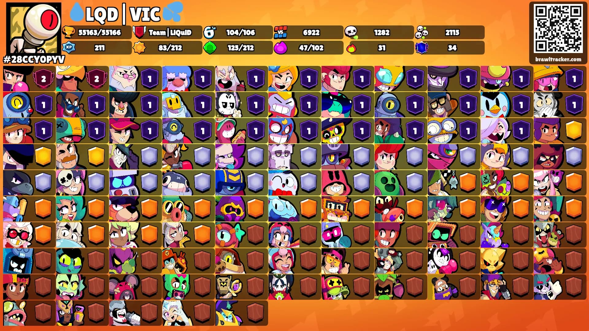 💧LQD|VIC 💦's Ranks