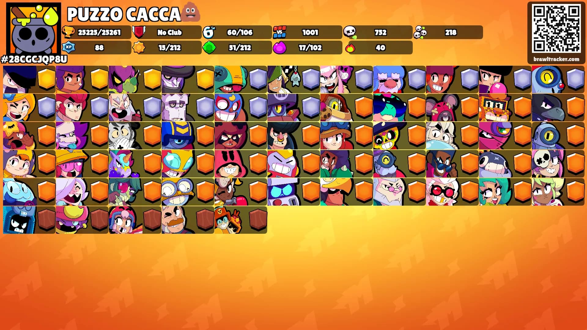 PUZZO CACCA💩's Ranks