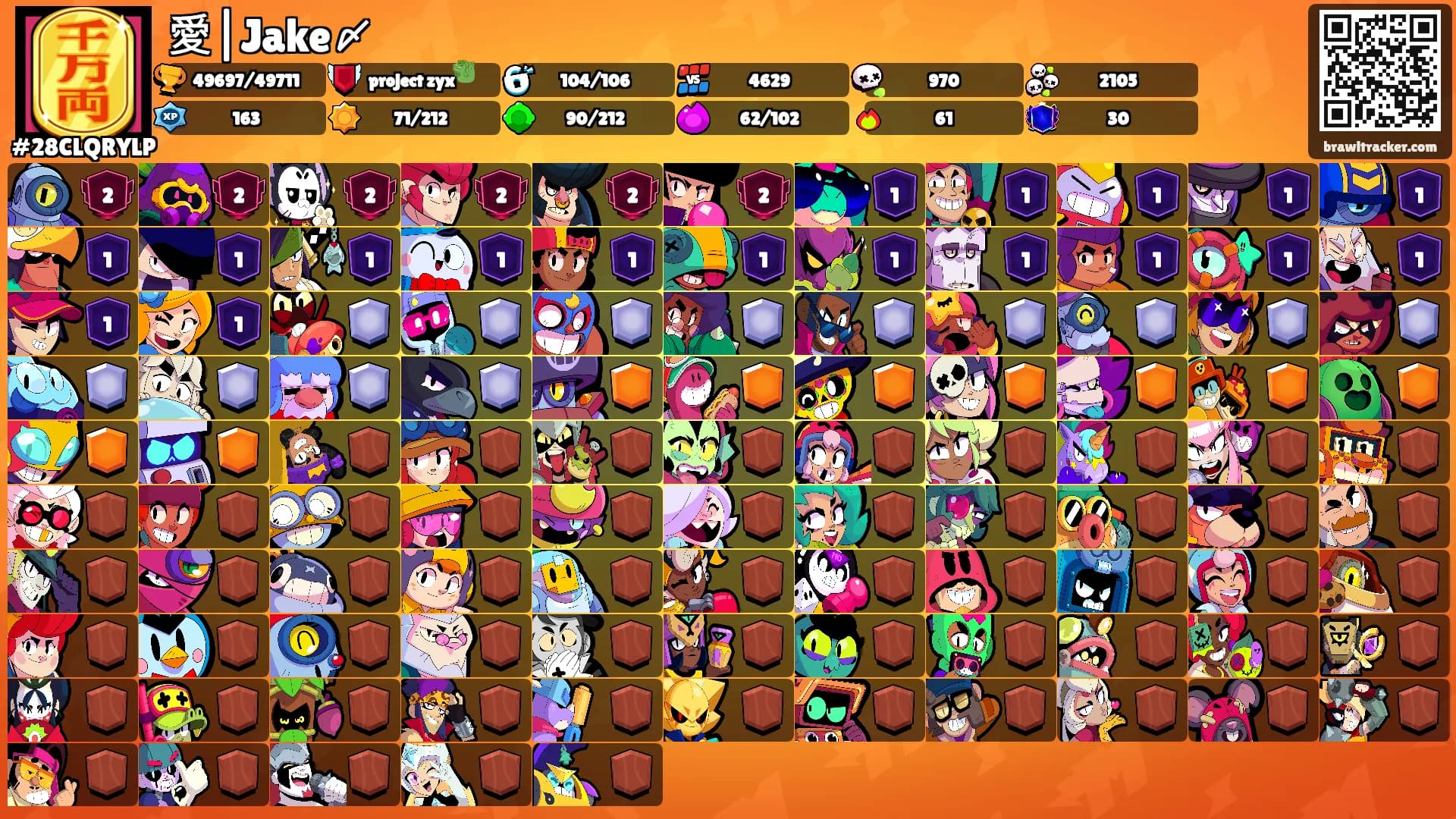 愛|Jake〆's Ranks