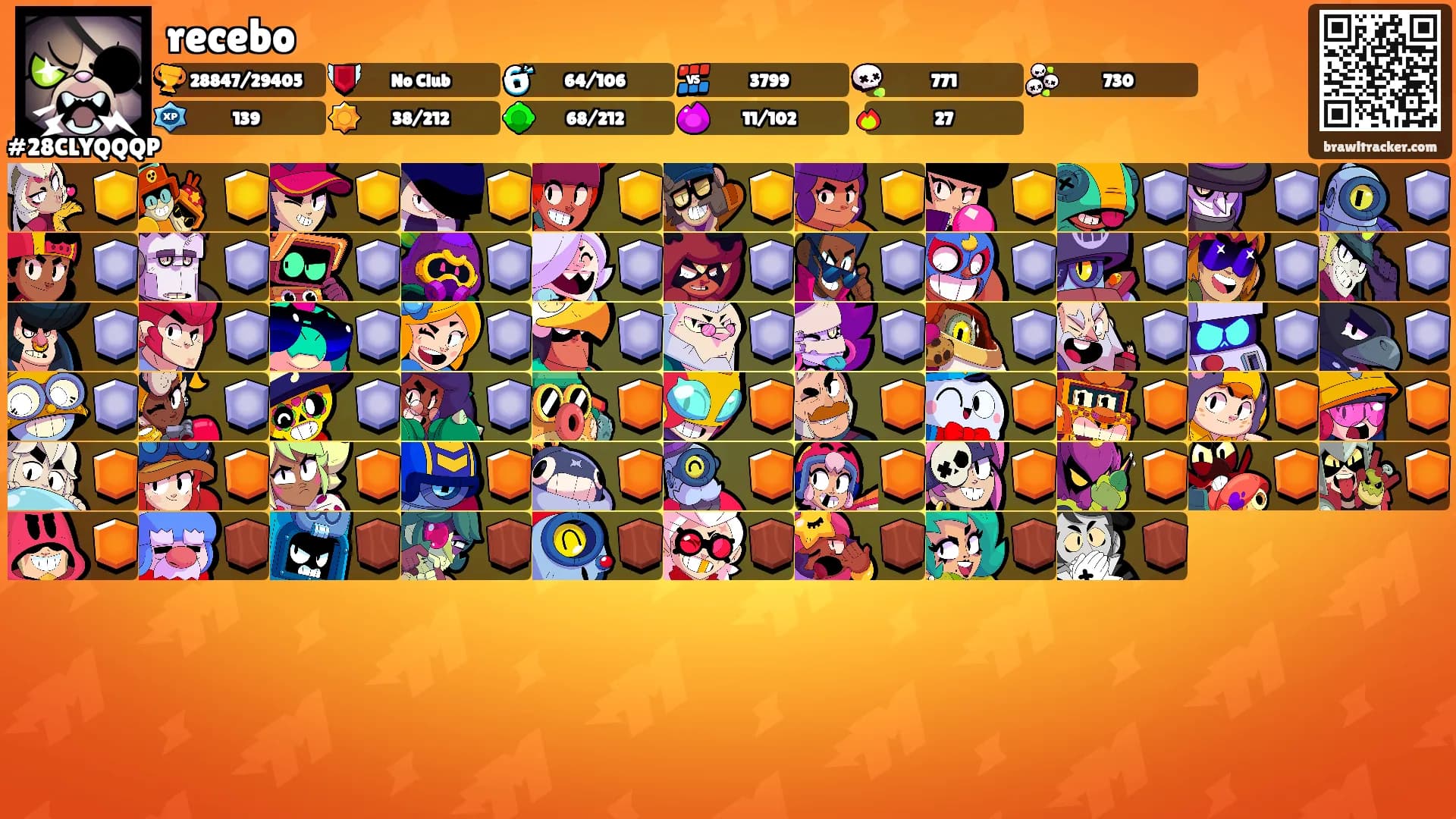 recebo's Ranks