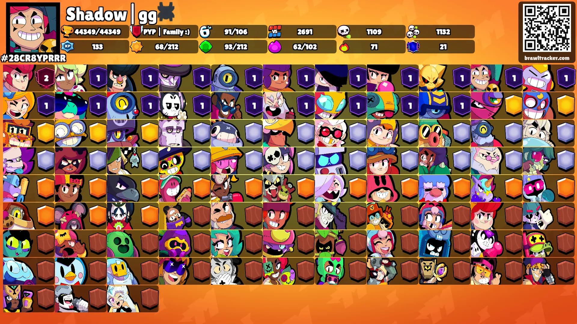 Shadow|gg🕷️'s Ranks
