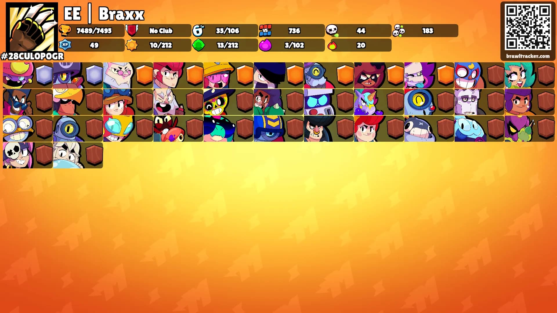 EE | Braxx's Ranks