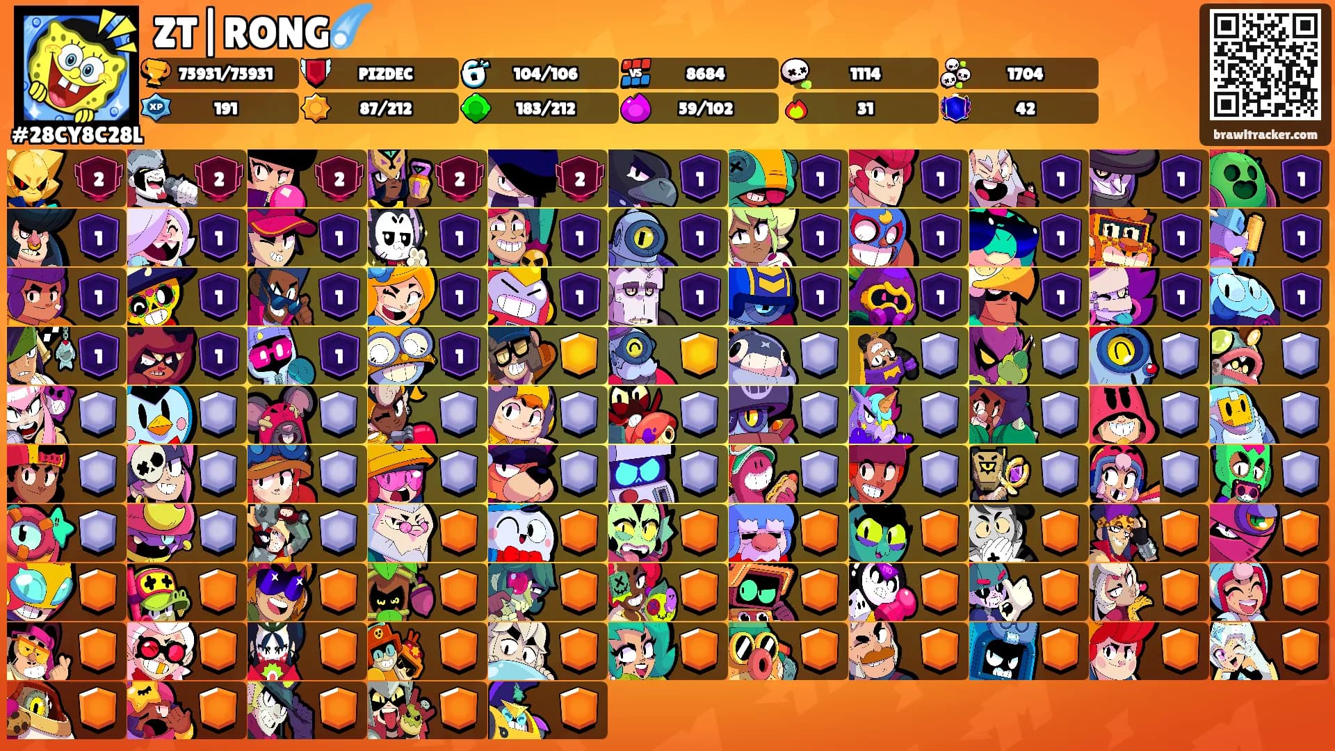 ZT|RONG☄️'s Ranks