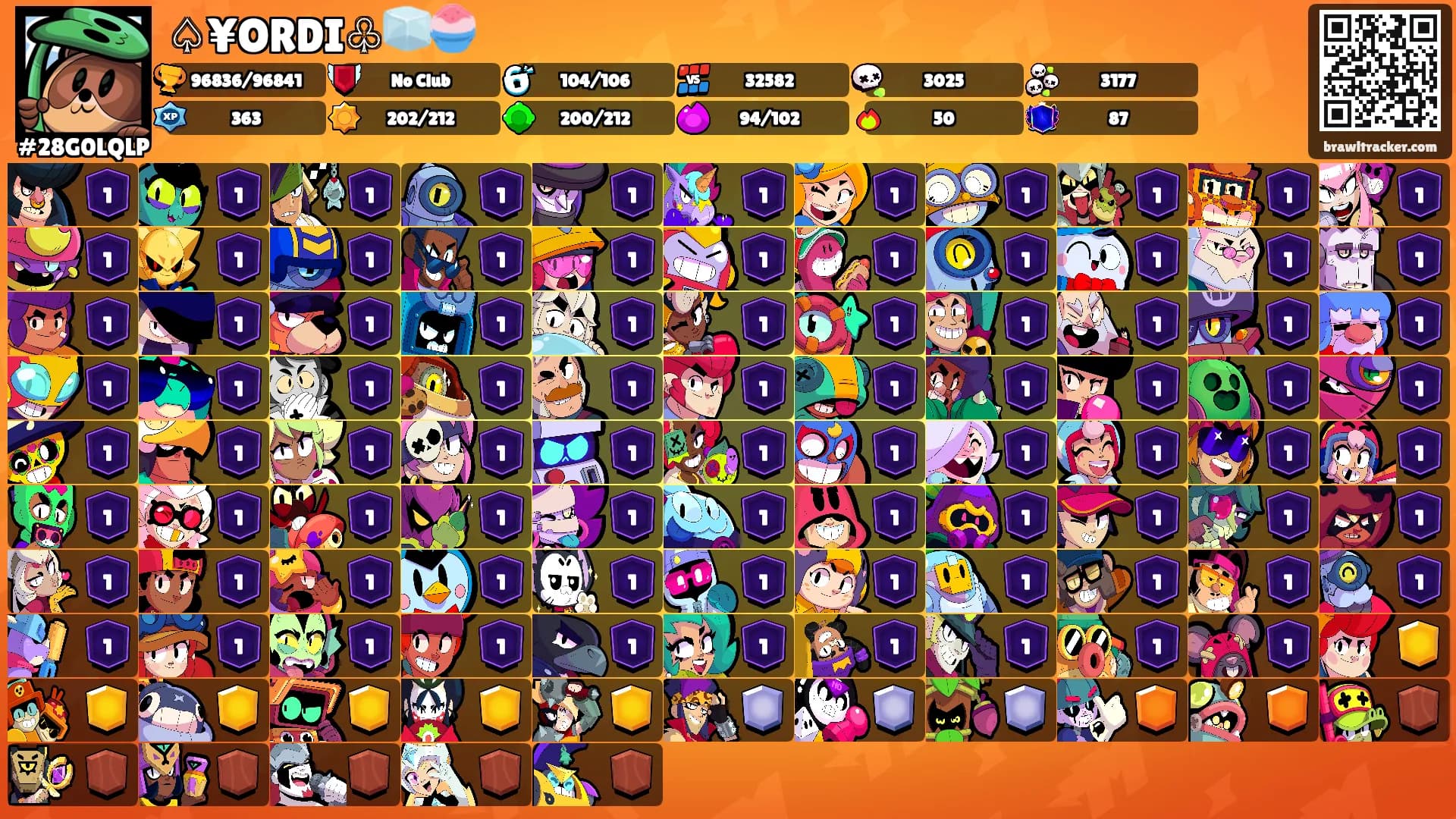 ♤¥ORDI♧🧊🍧's Ranks