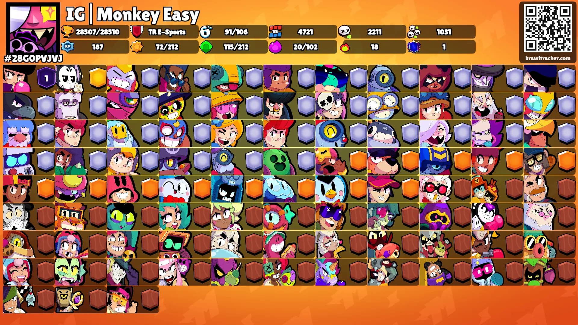 IG|Monkey Easy's Ranks