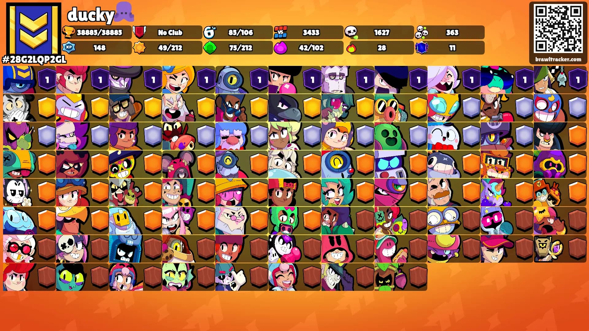 ducky🐙's Ranks