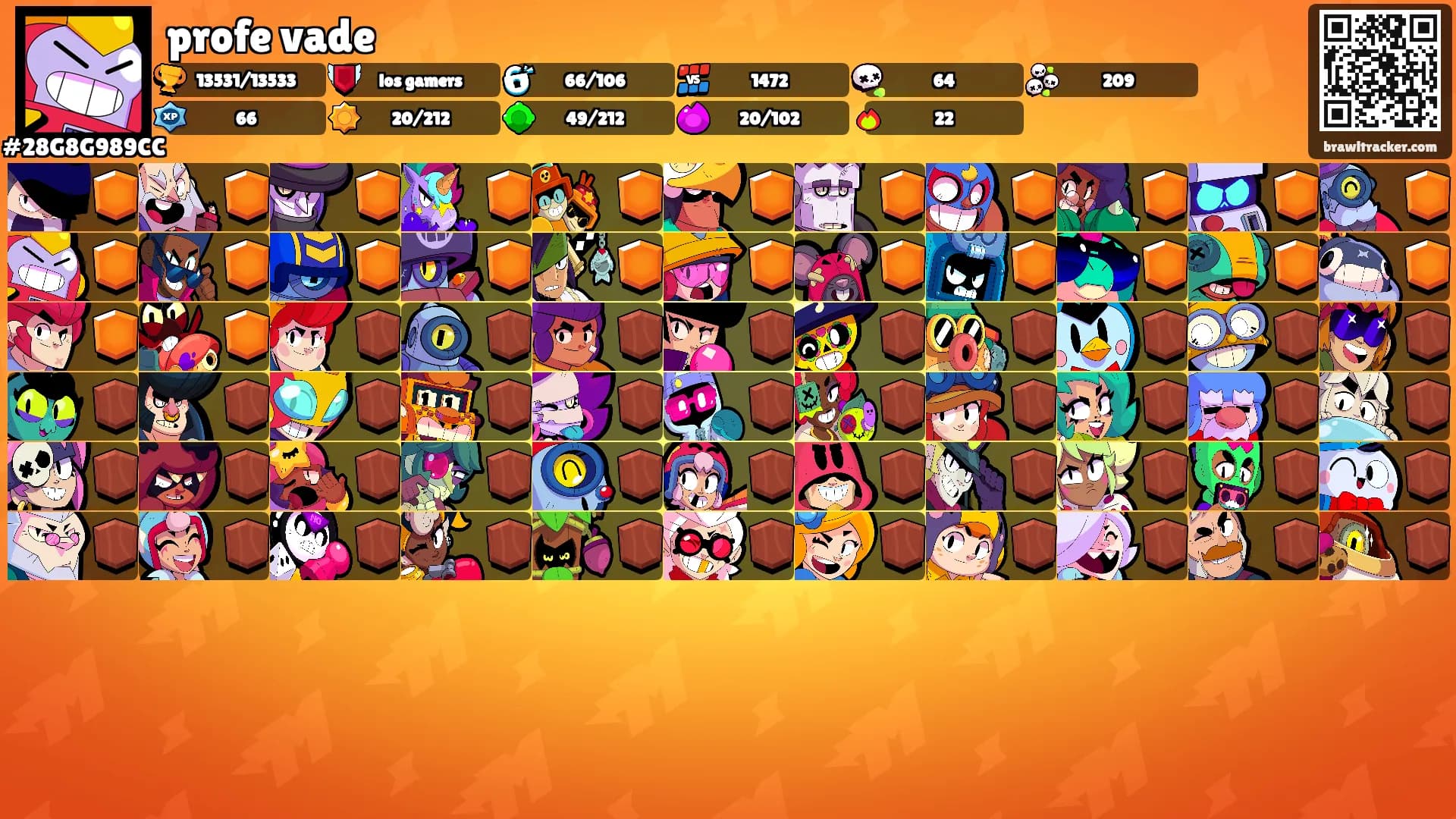 profe vade's Ranks