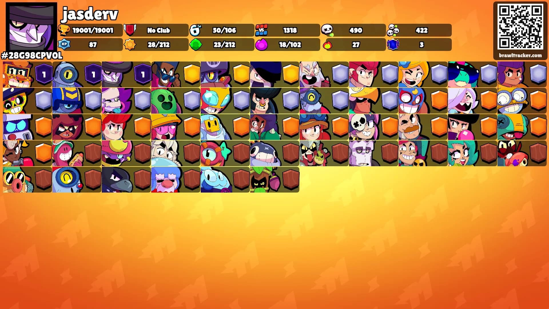 jasderv's Ranks