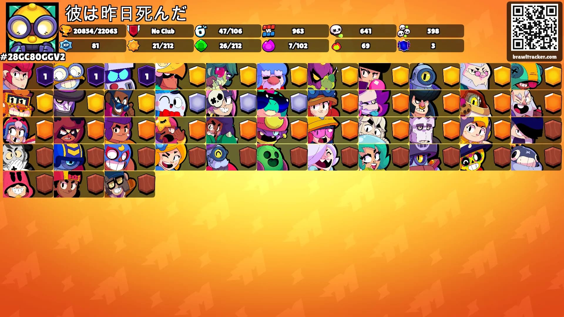彼は昨日死んだ's Ranks