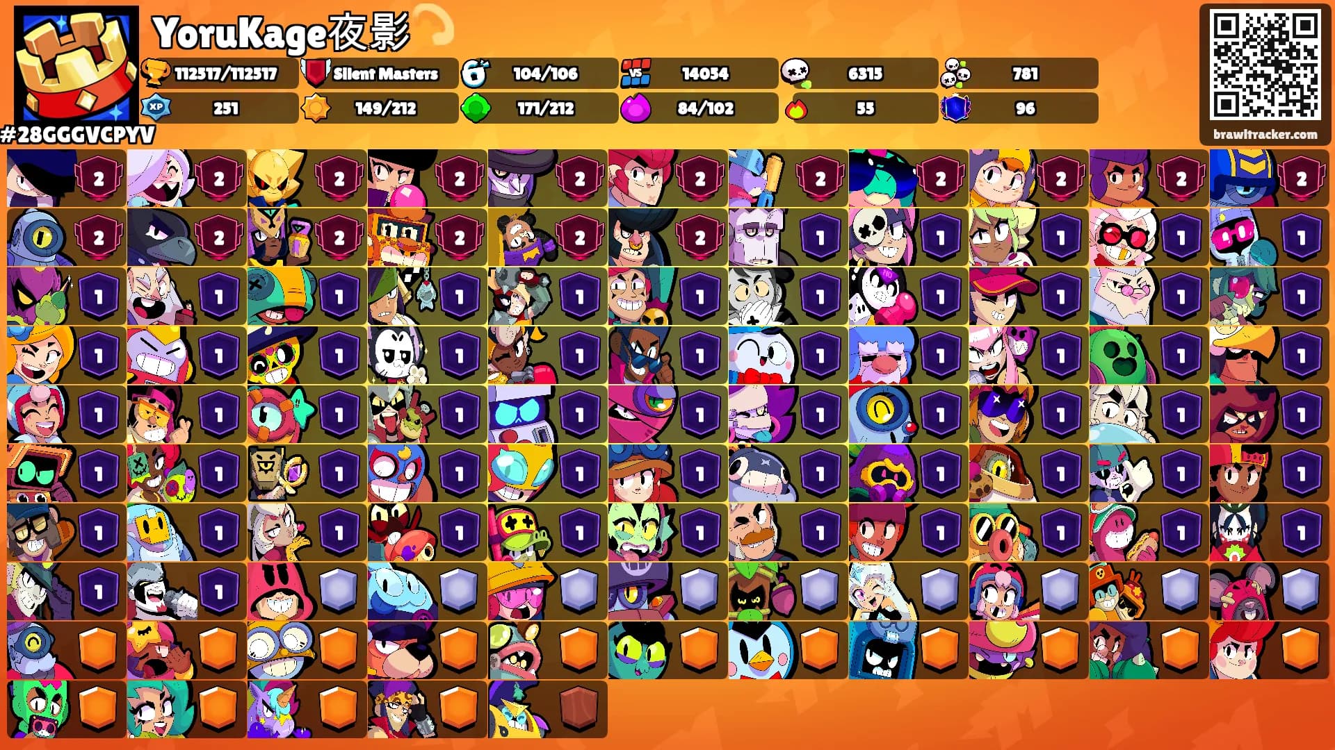 YoruKage夜影💫's Ranks