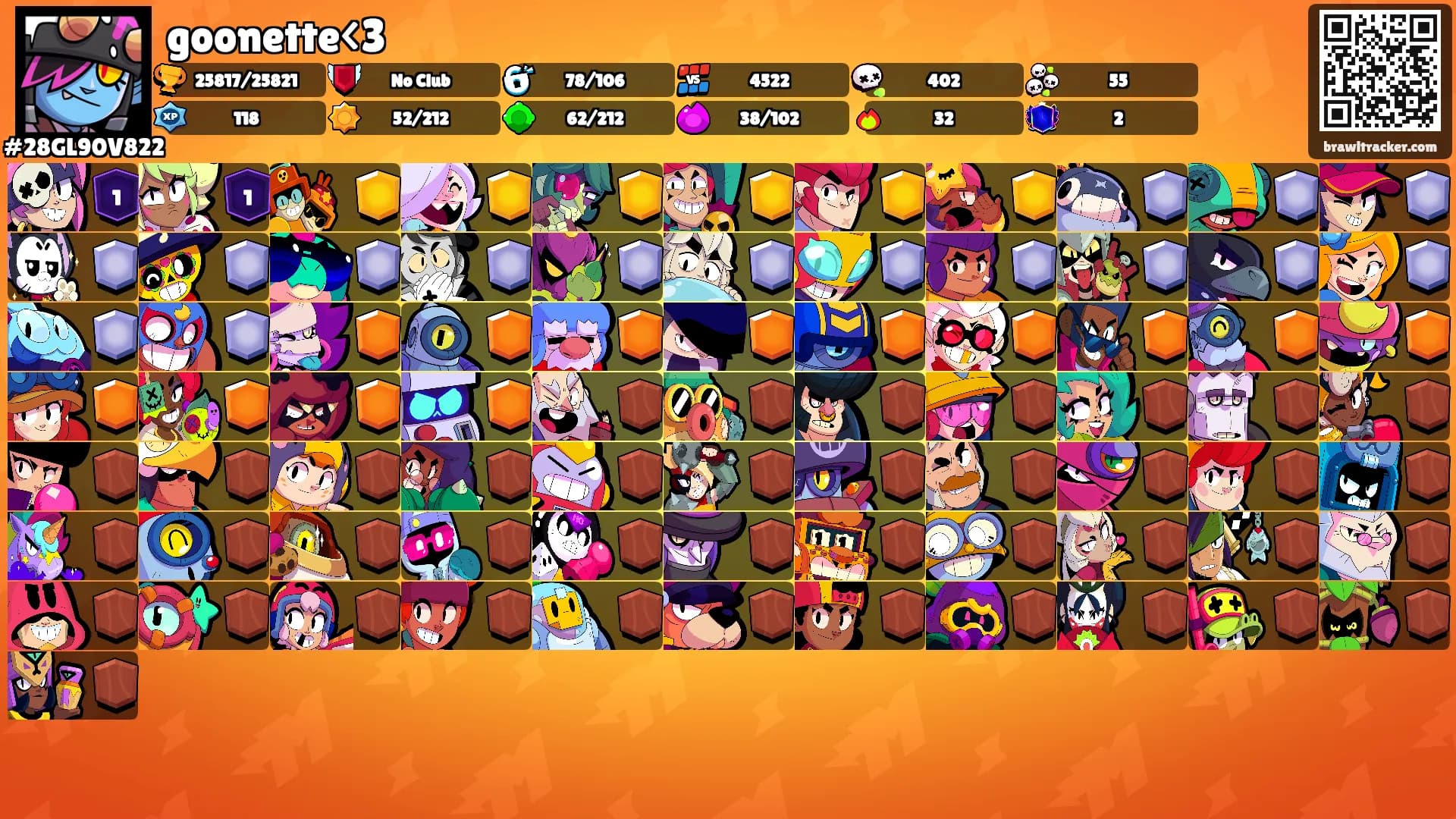 goonette<3's Ranks