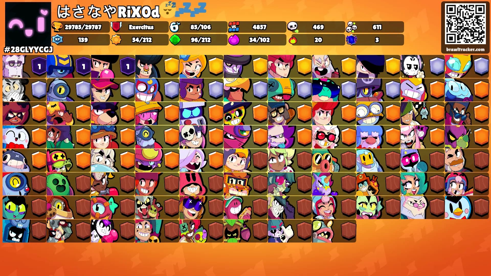 はさなやRiX0d😴💤💤's Ranks