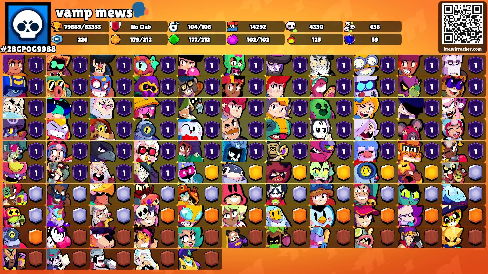 vamp mews🗣️'s Ranks