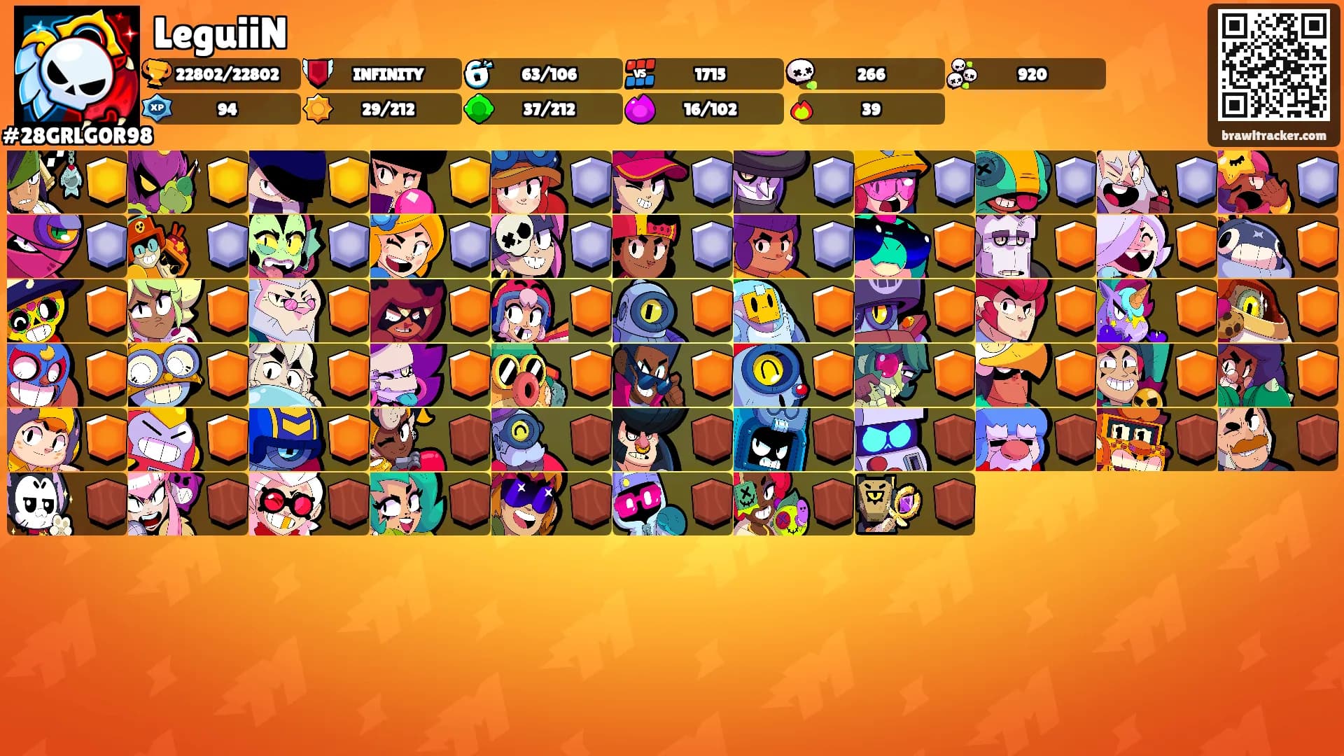LeguiiN's Ranks