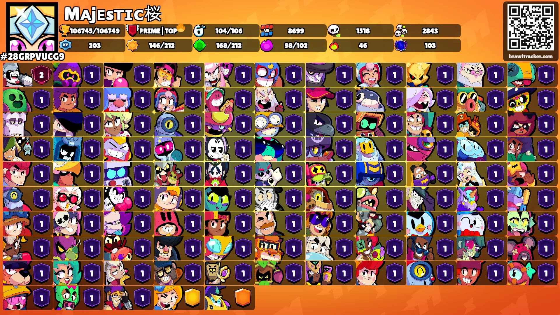 Mᴀjᴇsᴛɪᴄ桜's Ranks