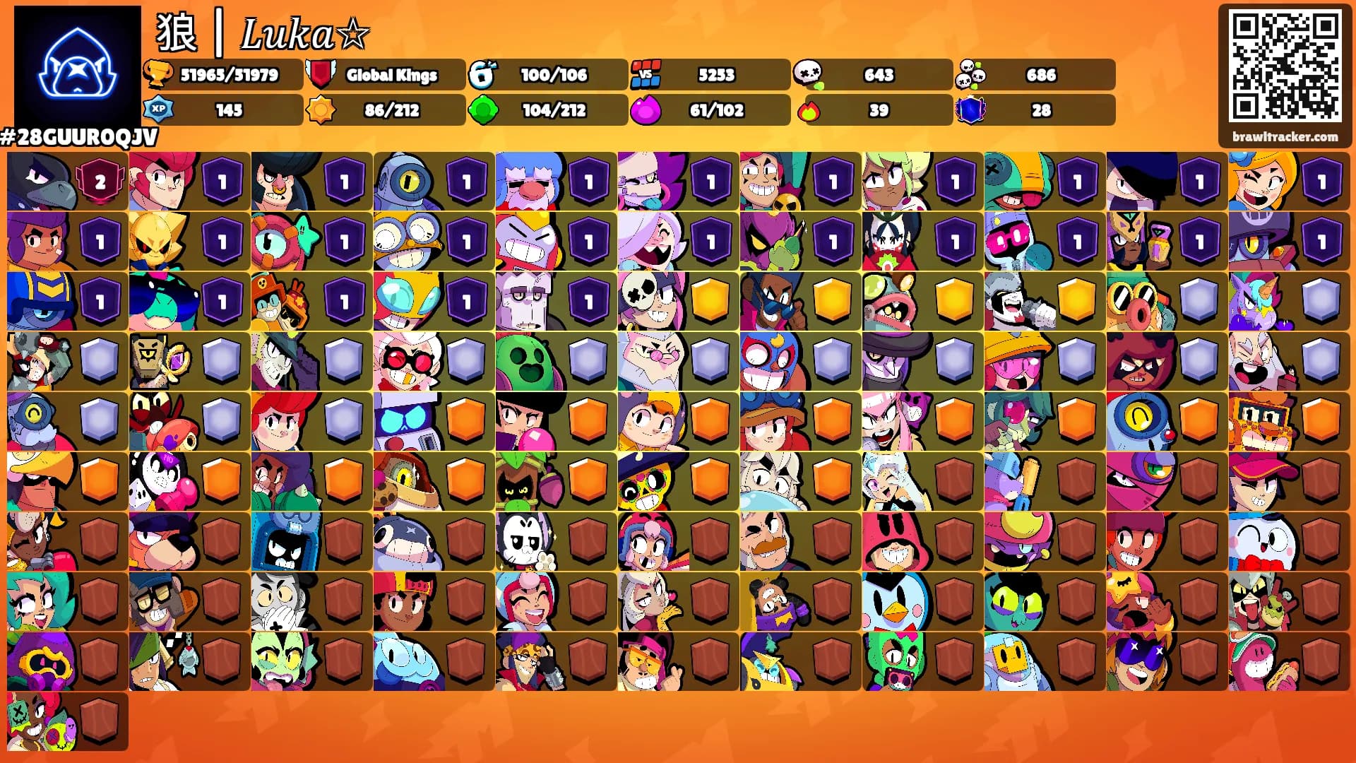 狼 | 𝐿𝑢𝑘𝑎☆'s Ranks