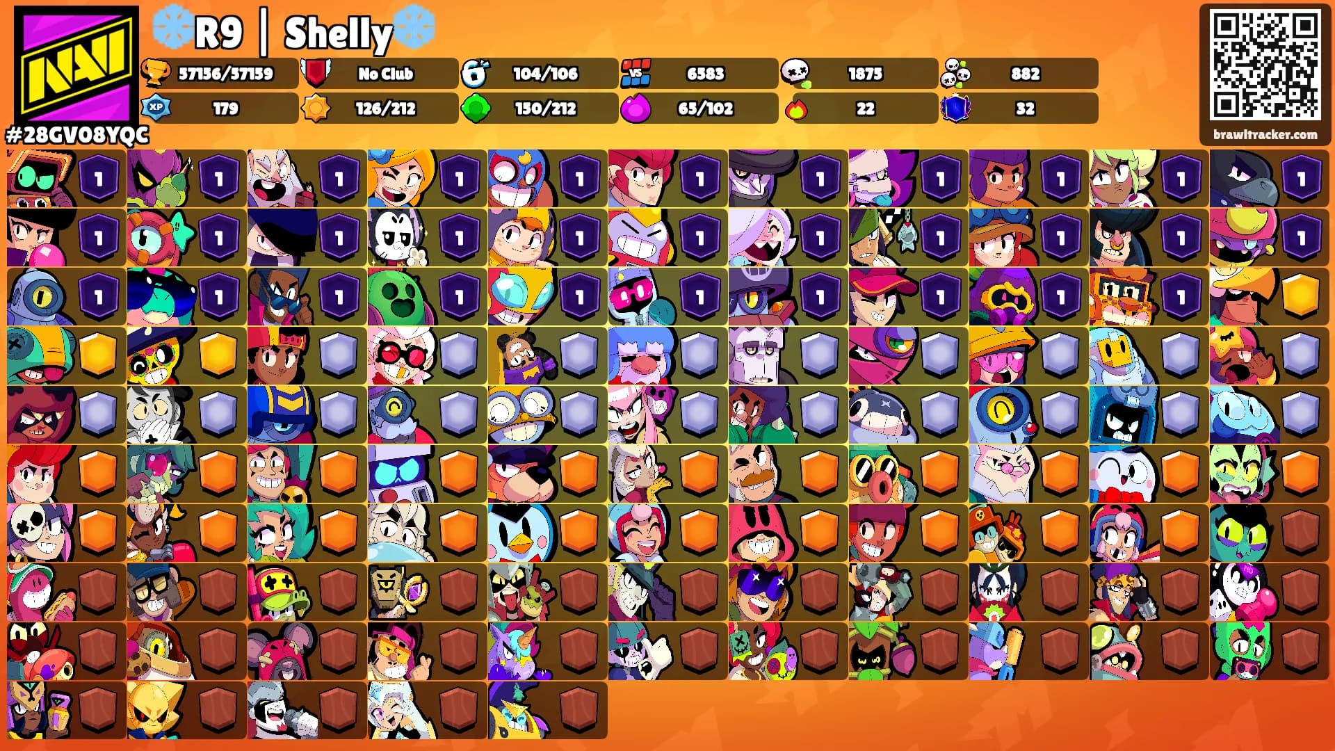 ❄️R9 | Shelly❄️'s Ranks
