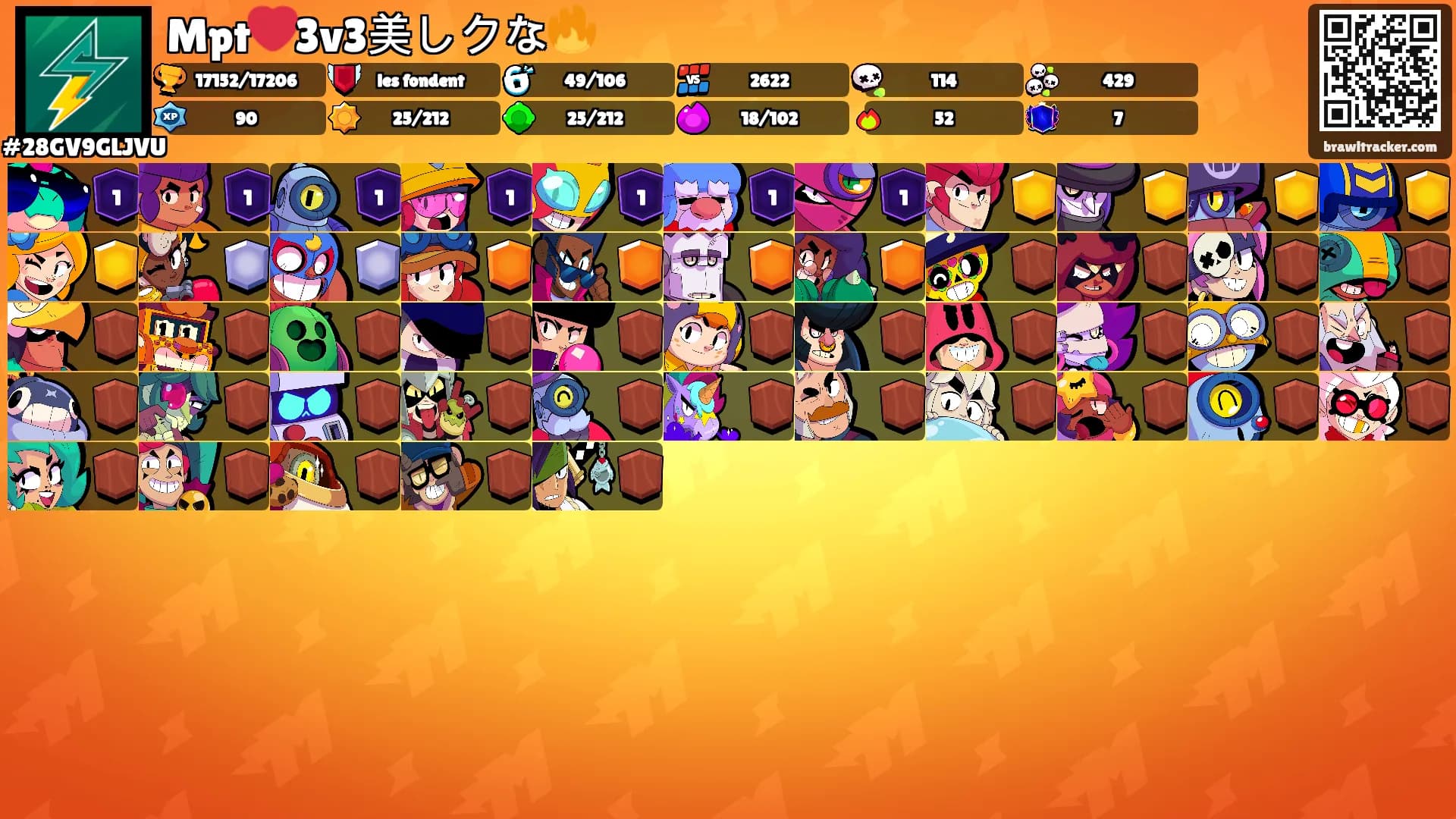 Mpt❤️3v3美しクな🔥's Ranks