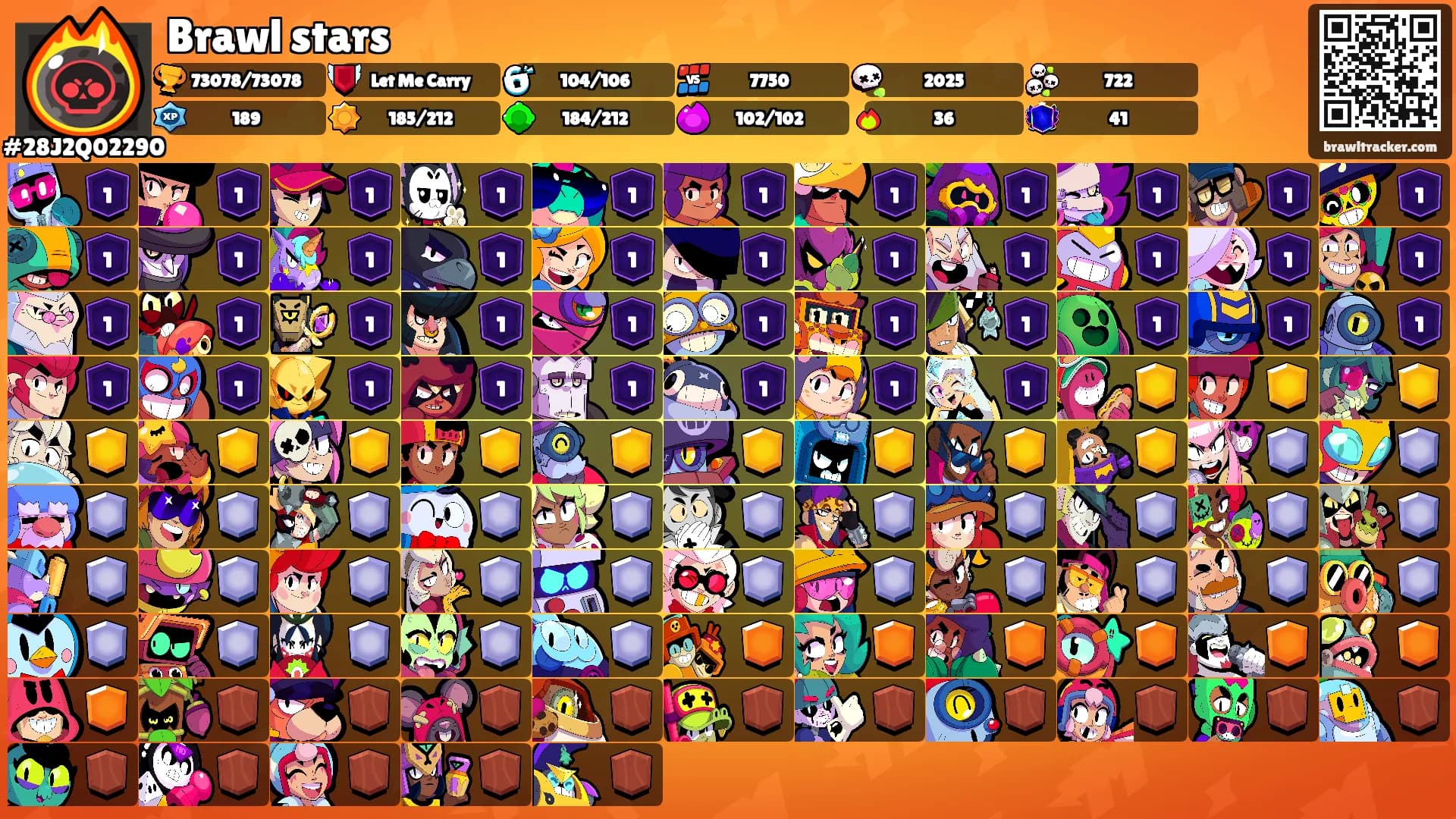 Brawl stars's Ranks