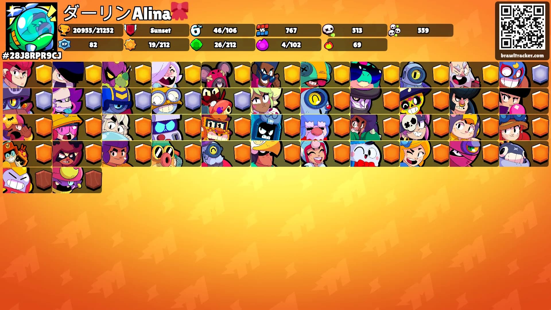 ダーリンAlina🎀's Ranks