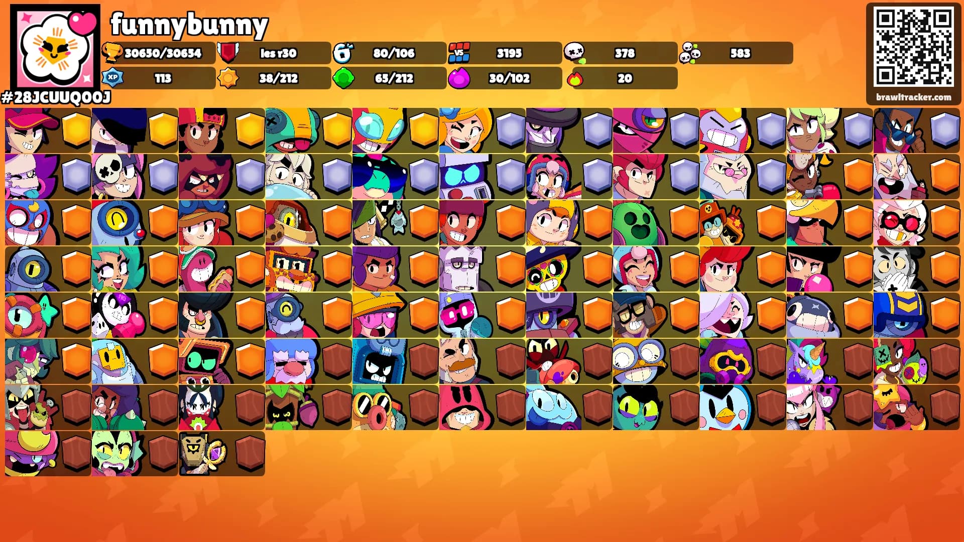 funnybunny's Ranks