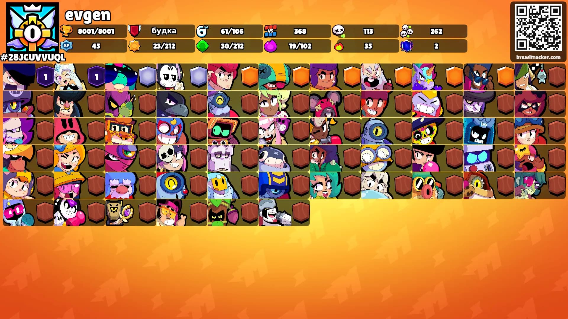 evgen's Ranks