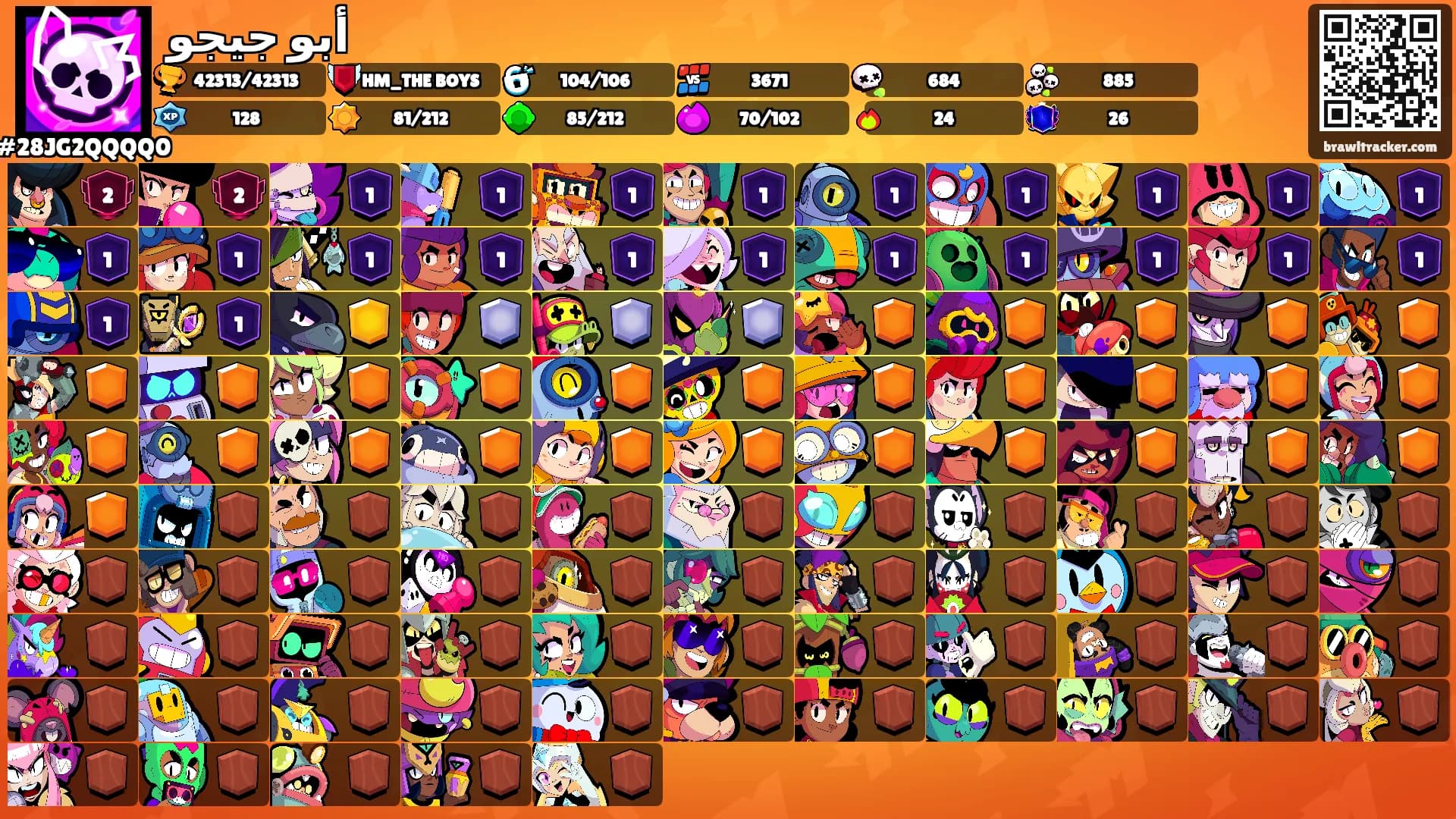 أبو جيجو's Ranks