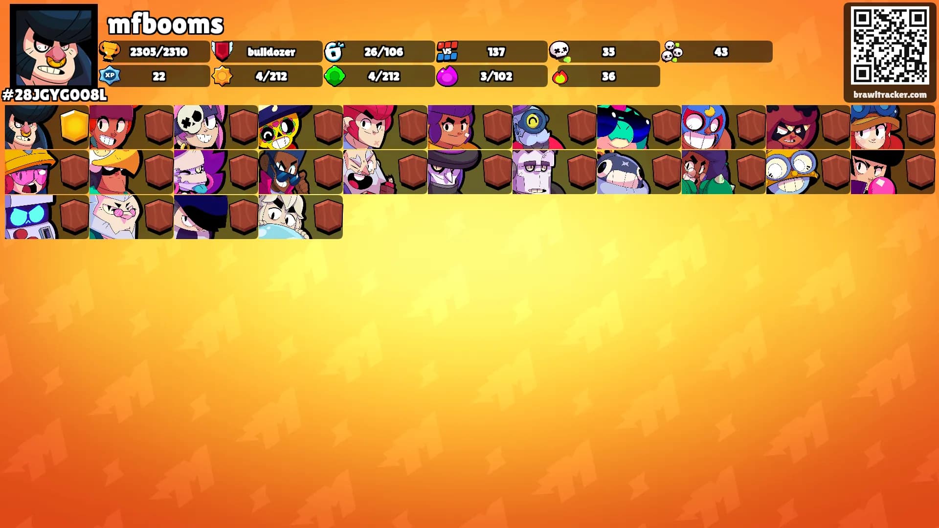 mfbooms's Ranks