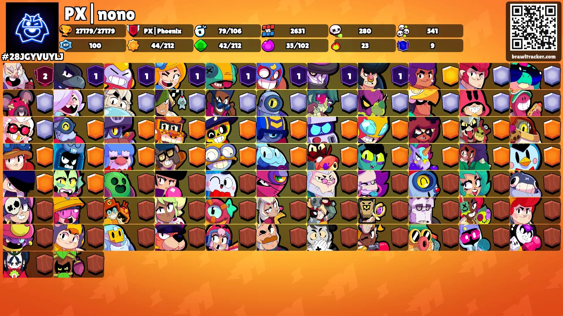 PX|nono's Ranks