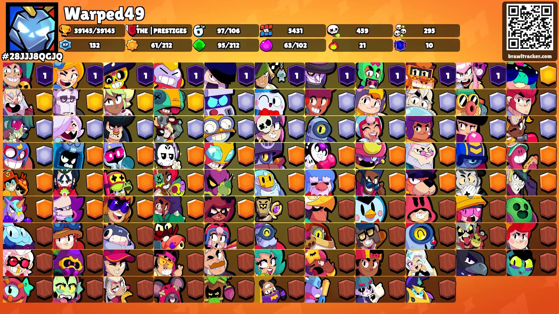 Warped49's Ranks
