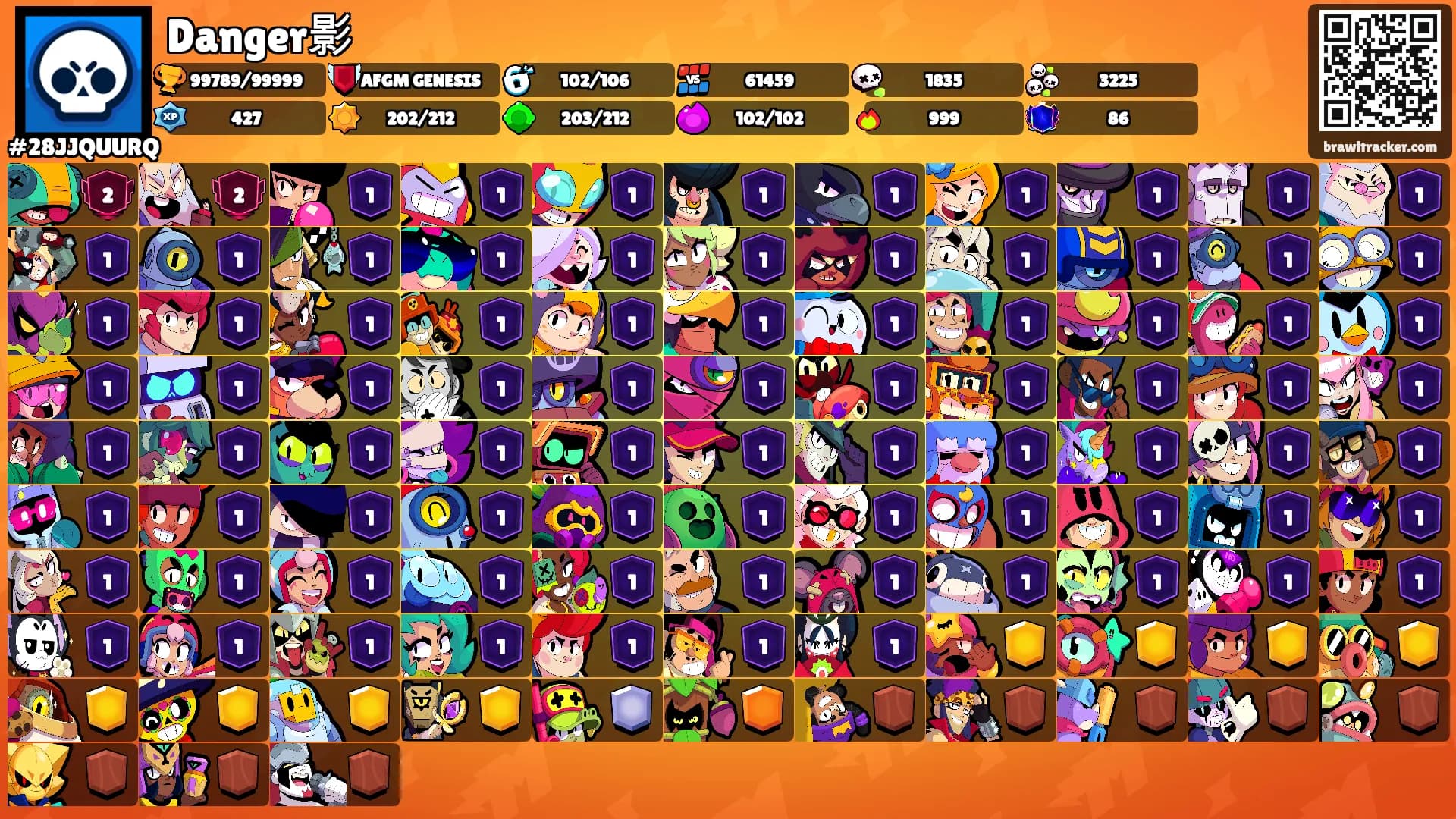 Danger影's Ranks