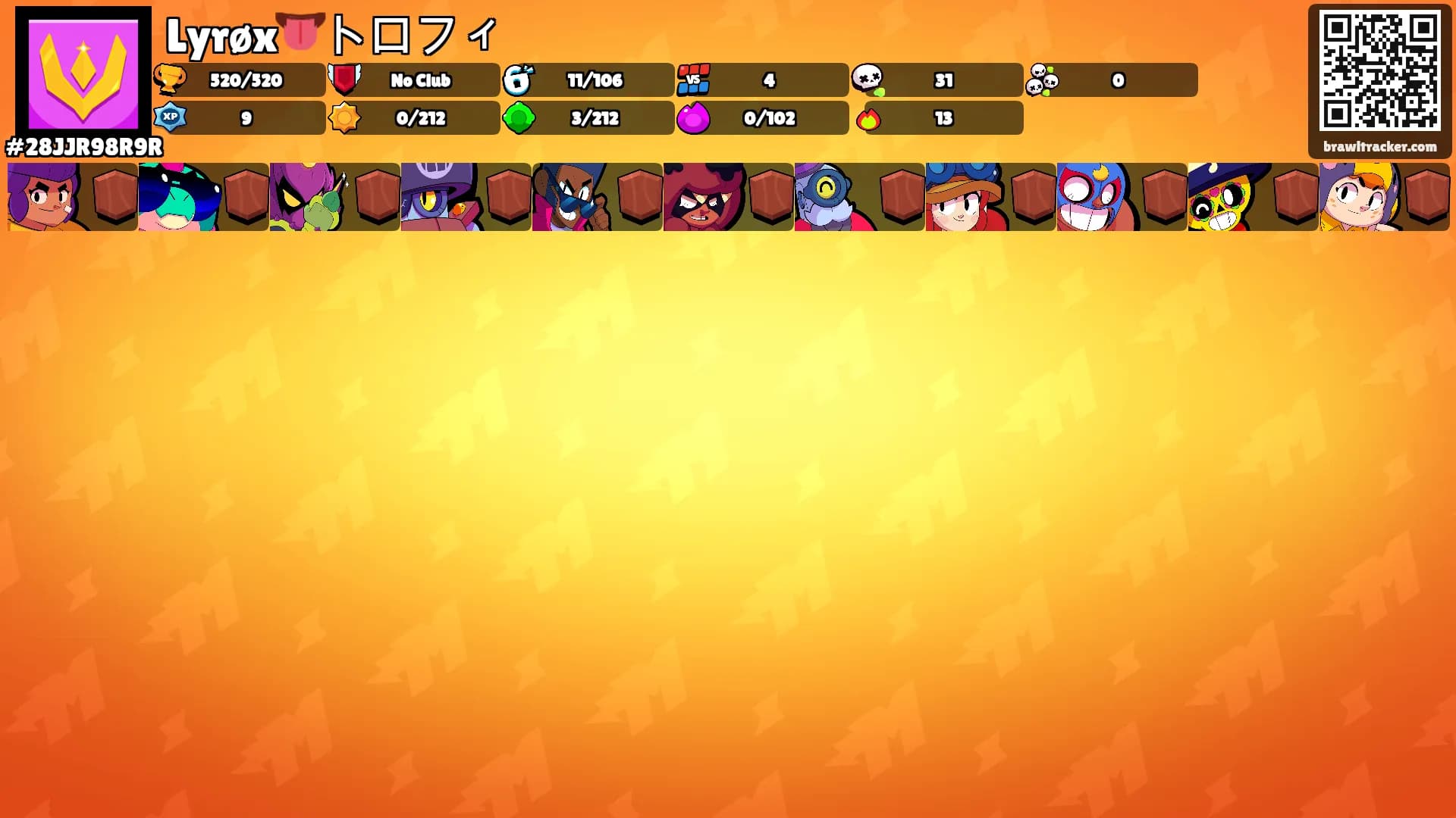 Lyrøx👅トロフィ's Ranks
