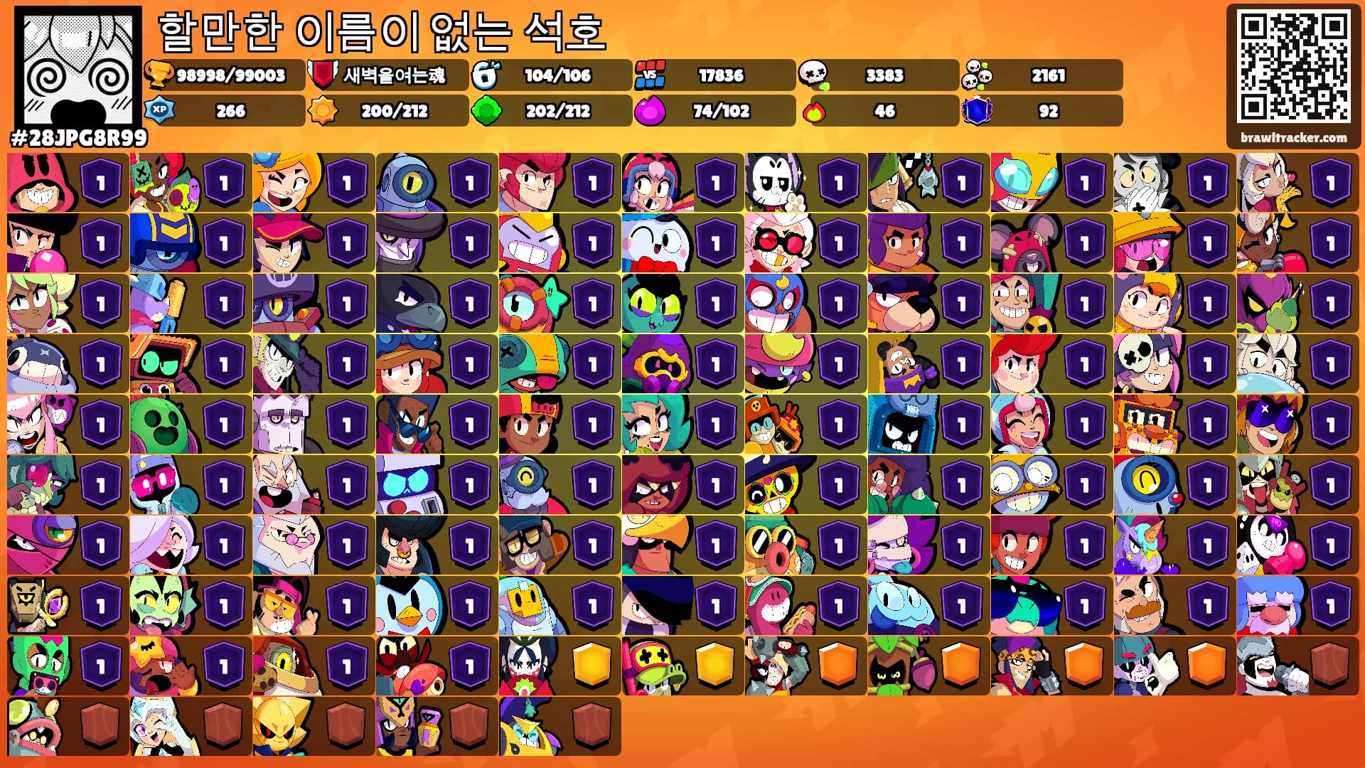 할만한 이름이 없는 석호's Ranks