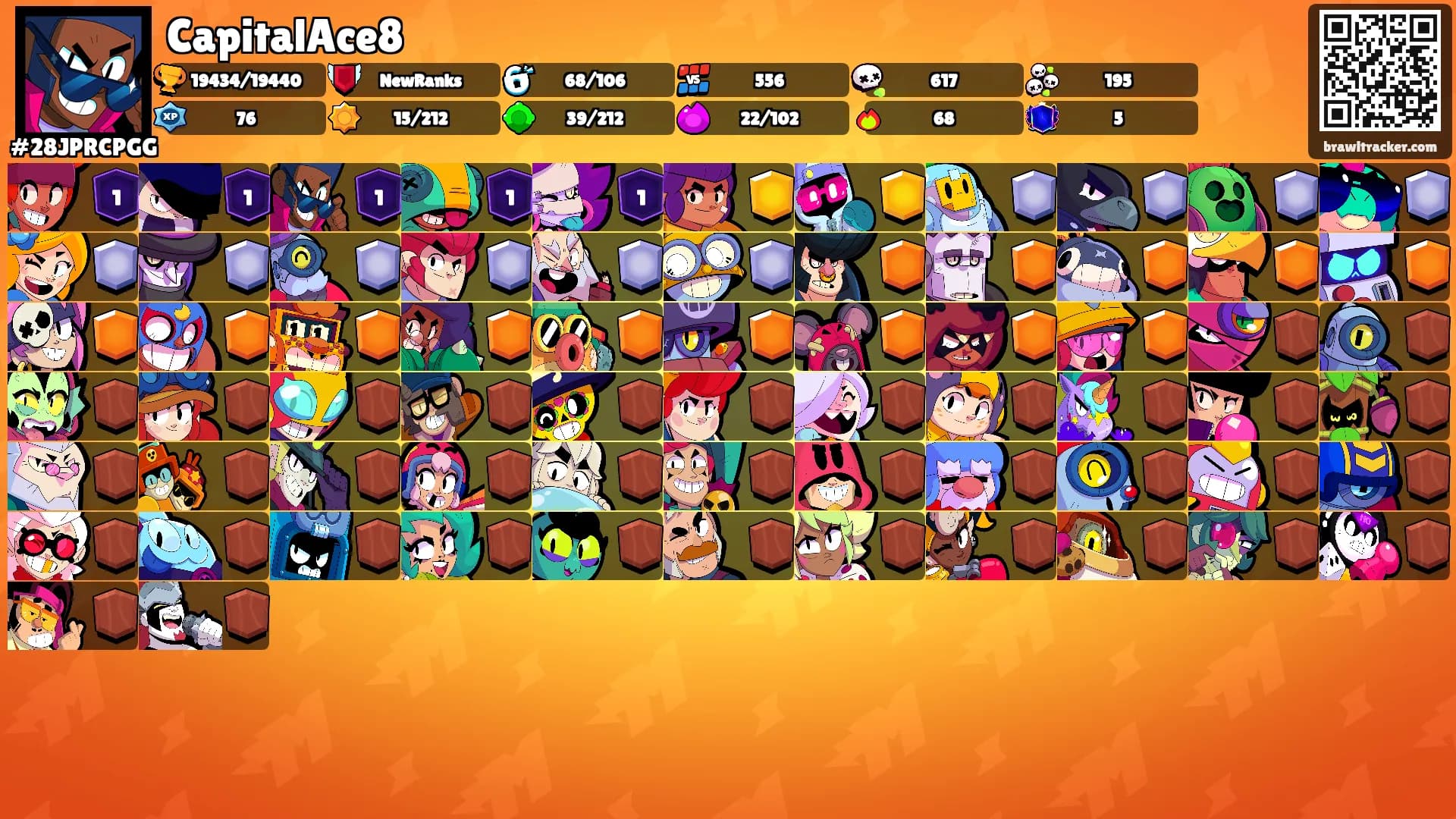 CapitalAce8's Ranks