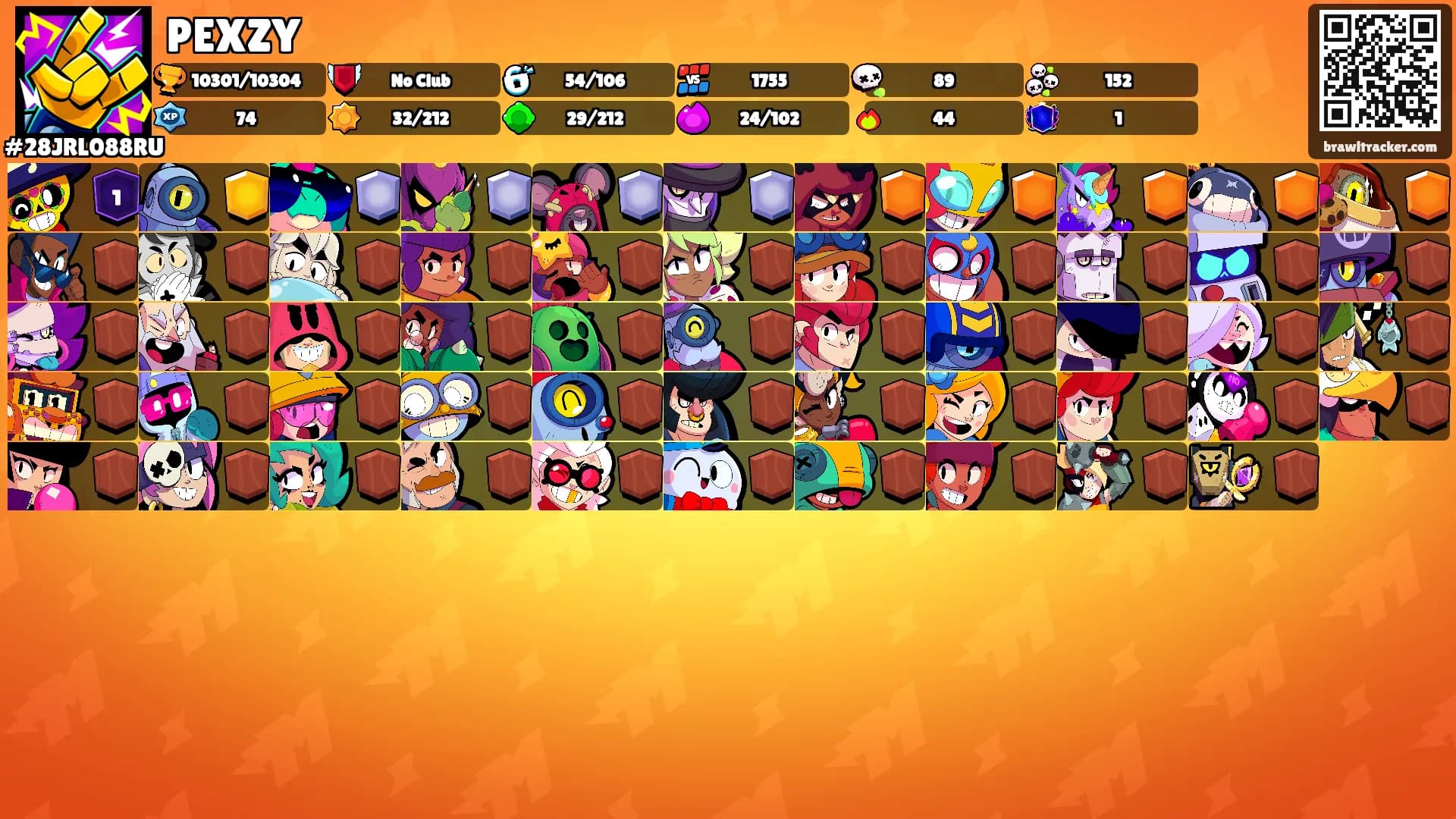 PEXZY's Ranks